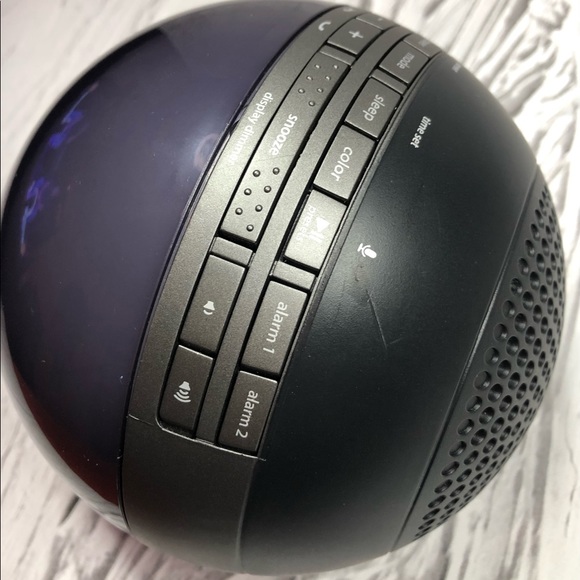 iHome IBT29 Dual Alarm Clock Radio - Color Changing NO Power Adapter TESTED USED - Picture 3 of 6